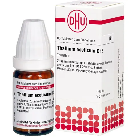 DHU Thallium Acet. D12 Tabletten – Bild 2