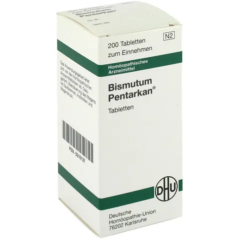 DHU Bismutum Pentarkan Tabletten – Bild 2