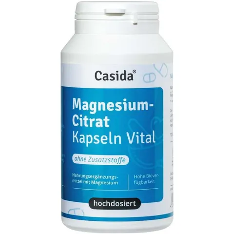 Casida Magnesiumcitrat Kapseln Vital – Bild 3