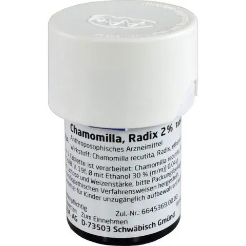 Weleda Chamomilla Radix 2% Tabletten 100 St – Bild 3