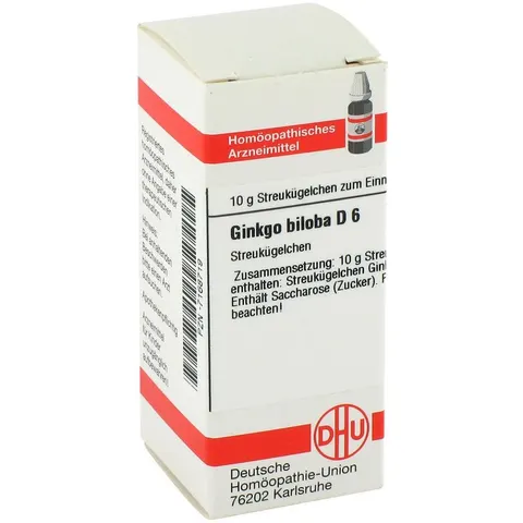 DHU Ginkgo Biloba D6 Globuli – Bild 2
