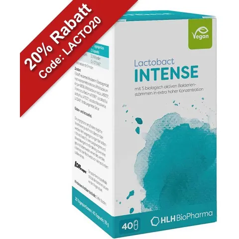 Lactobact INTENSE magensaftresistente Kapseln – Bild 3