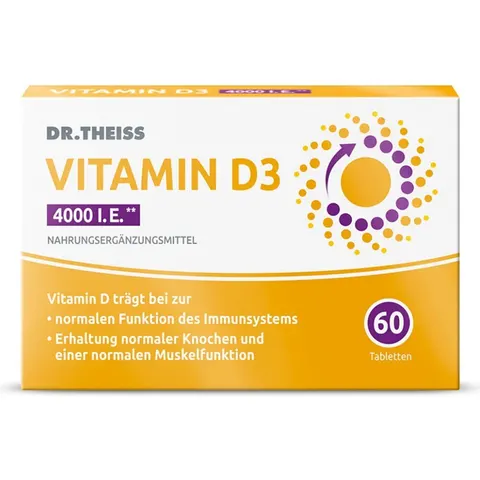 Dr. Theiss Vitamin D3 Tabletten 4000 I.E. – Bild 2