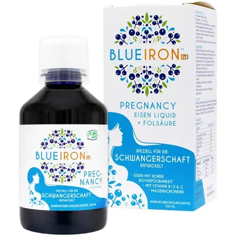 Blueiron Eisen Pregnancy + Folsäure Liquid – Bild 3