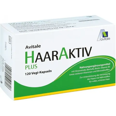 Avitale Haaraktiv Plus Vegi Kapseln – Bild 3
