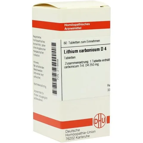 DHU Lithium Carb. D4 Tabletten – Bild 2