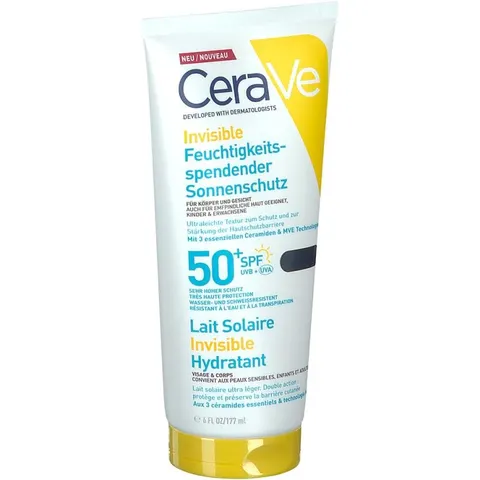 CeraVe Invisible Hydrating Sunscreen SPF50+ 177 ml – Bild 3