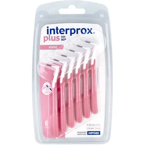 Interprox plus nano rosa Interdentalbürste – Bild 2