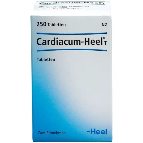 Cardiacum Heel T Tabletten 250stk – Bild 2