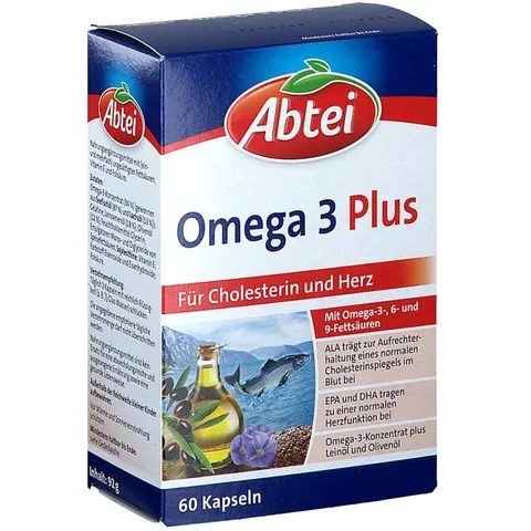 Abtei Omega-3 Plus Kapseln Tf – Bild 2