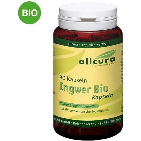 Ingwer Bio Kapseln – Bild 2