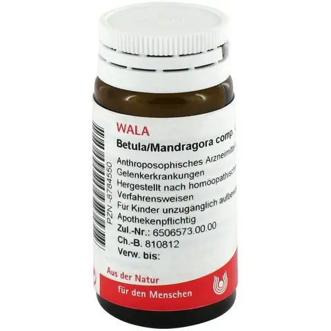 Wala Betula/mandragora Comp. Globuli – Bild 2