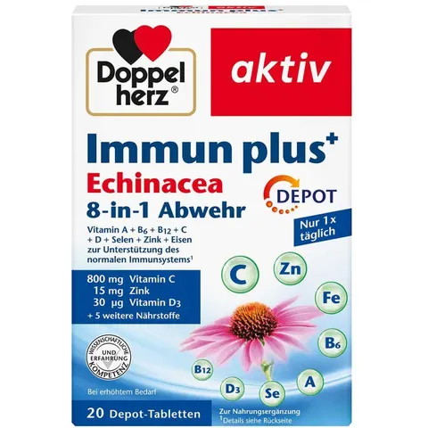 Doppelherz Immun plus Echinacea Depot Tabletten – Bild 2