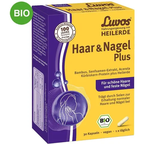 Luvos Heilerde Bio Haar & Nagel Plus Kapseln – Bild 2