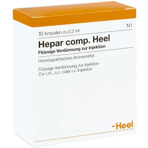 HEPAR COMP.Heel Ampullen 10 St Ampullen – Bild 2