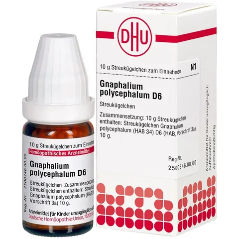 DHU Gnaphalium Polyceph. D6 Globuli – Bild 2