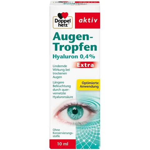 Doppelherz Augentropfen Hyaluron 0,4% Extra – Bild 4