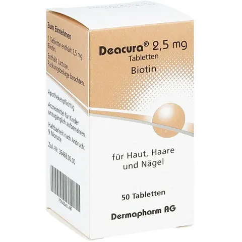Deacura 2,5 mg Tabletten – 400236 – Bild 2
