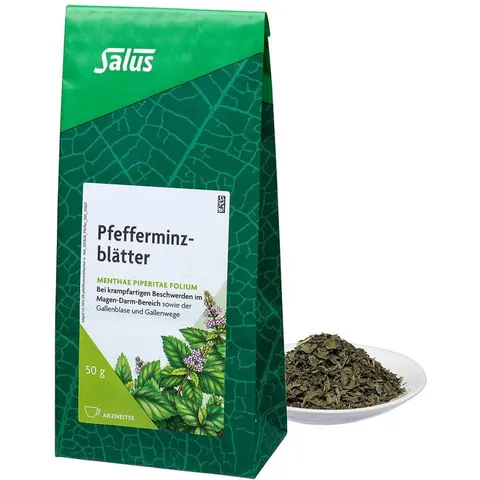 Pfefferminzblätter Arzneitee bio Salus – Bild 2