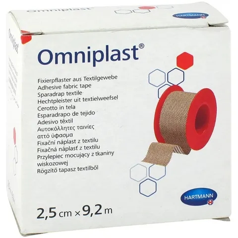 Omniplast Fixierpflaster Textilgew.2,5 cmx9,2 m – Bild 2