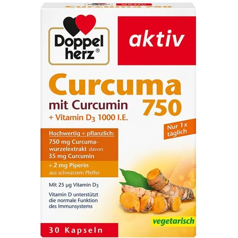 Doppelherz Curcuma 750 Kapseln – Bild 3