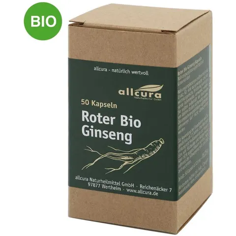 Roter Bio Ginseng Kapseln – Bild 3