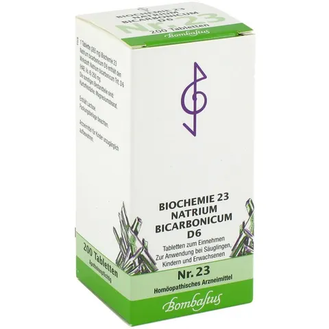 Biochemie 23 Natrium bicarbonicum D6 Tabletten – Bild 2