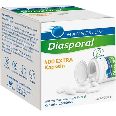Magnesium Diasporal 400 Extra Kapseln – 360435 – Bild 3