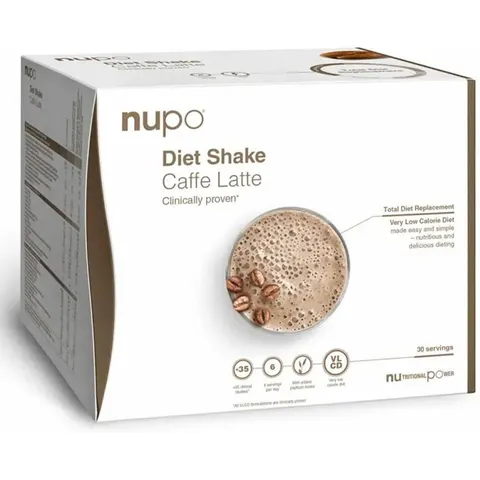 Nupo Diet Shake Value Pack - Caffe Latte 30 Portionen – Bild 2