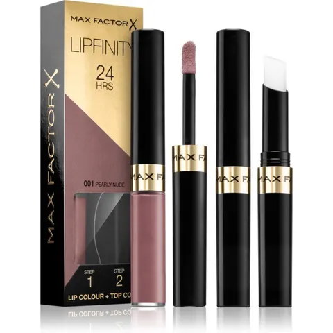 Max Factor Lipfinity Lip Colour Pearly Nude #001 – Cream – image 2