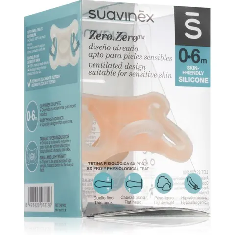 Suavinex Zero Physiological Teat dummy 0-6 m 1 pc – image 2