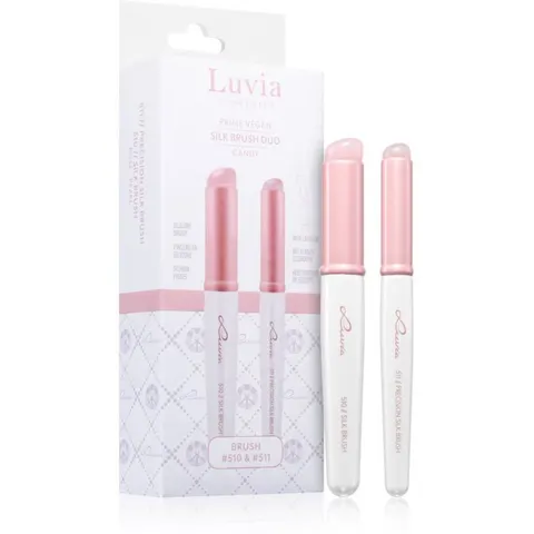 Luvia Cosmetics Silk Brush Duo Candy brush set – image 2