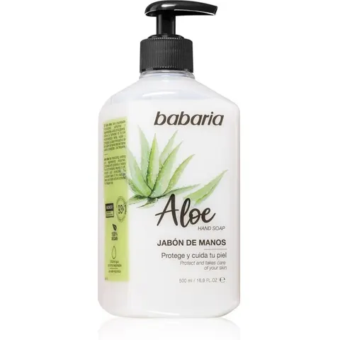 Babaria Aloe Vera Liquid Hand Soap 500ml – image 3