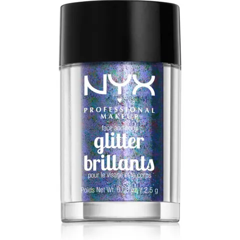 NYX PROFESSIONAL MAKEUP Face & Body Glitter, Violet – image 2