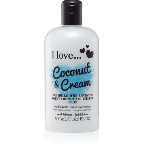 I Love Bubble Bath & Shower Creme Coconut & Cream – image 2