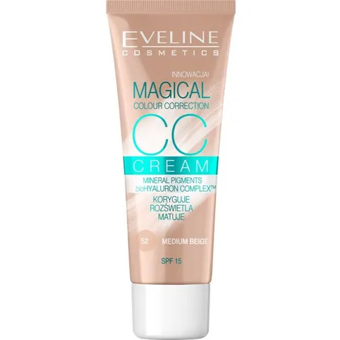Eveline Cosmetics Magical CC Cream 52 Medium Beige – image 2