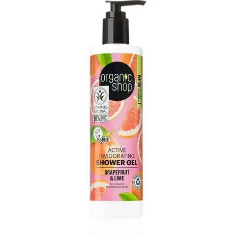 Organic Shop Grapefruit & Lime active shower gel 280 ml – image 2