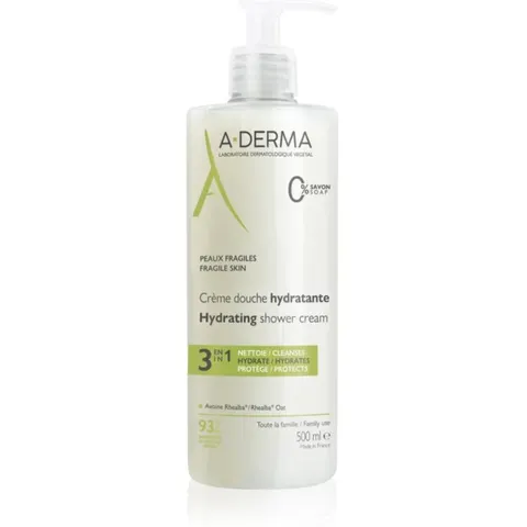 A-DERMA Moisturizing Shower Cream 500 ml – image 3