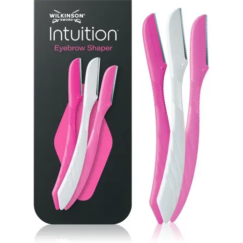 Wilkinson Sword Intuition Eyebrow Shaper razor for eyebrows 3 pc – image 2