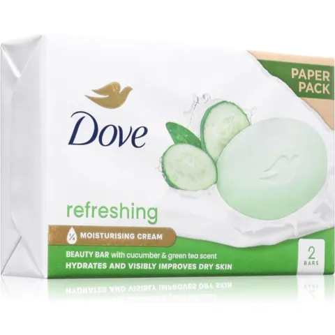 Dove Refreshing bar soap 2x90 g – image 3