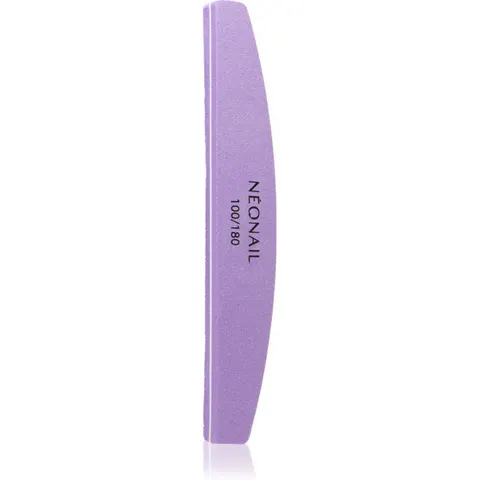 NEONAIL Nail Buffer Curved shine nail buffer type 100/180 Violet 1 pc – image 2