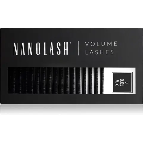 Nanolash Volume Lashes false eyelashes 0.05 D 6-13mm 1 pc – image 2