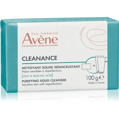 Avene Cleanance Purifying Soap Bar For Face 100 g – image 2