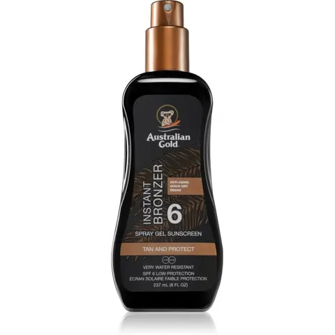 Spray Sun Protector Instant Bronzer Australian Gold SPF 6 (237 ml) – image 2