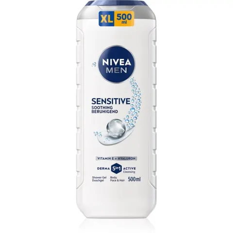 NIVEA MEN Sensitive shower gel M 500 ml – image 2