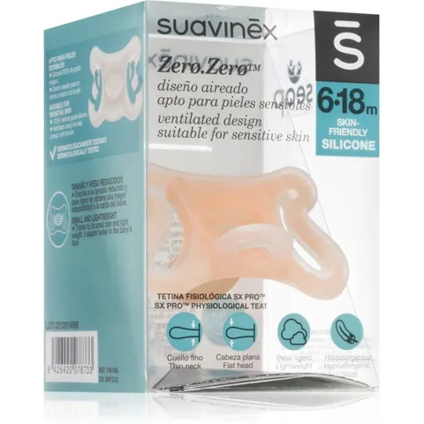 Suavinex Zero Physiological Teat dummy 6-18 m 1 pc – image 2
