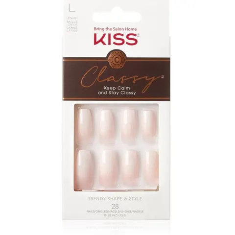Kiss Classy Nails Be-you-tiful false nails Long 28 pc – image 2