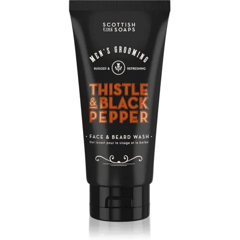 Thistle & Black Pepper Face & Beard Wash 150ml – image 2