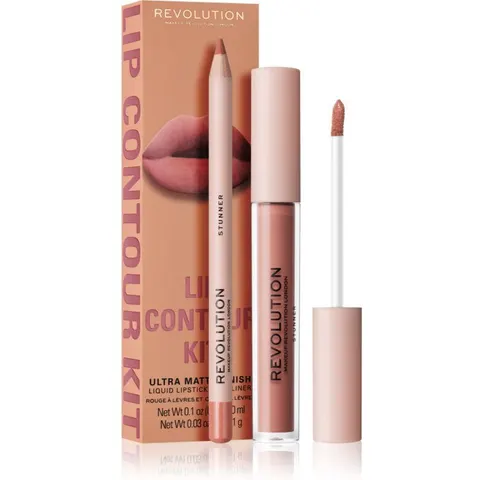 Revolution Lip Contour Kit lip set shade Stunner 2 pc – image 2
