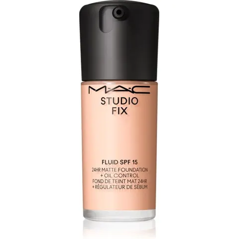 MAC Cosmetics Studio Fix Fluid SPF 15 24HR Matte Foundation + Oil Control mattifying foundation SPF 15 shade N12 30 ml – image 2